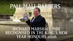Richard Marshall MBE Recognised in The King’s New Year Honours 2026